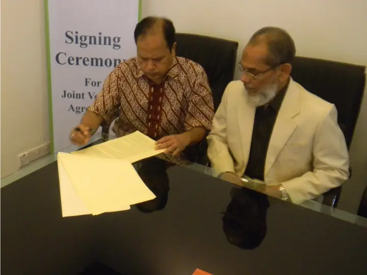 Signing Ceremony